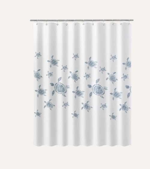 Cortina de Baño Tortugas de Poliéster