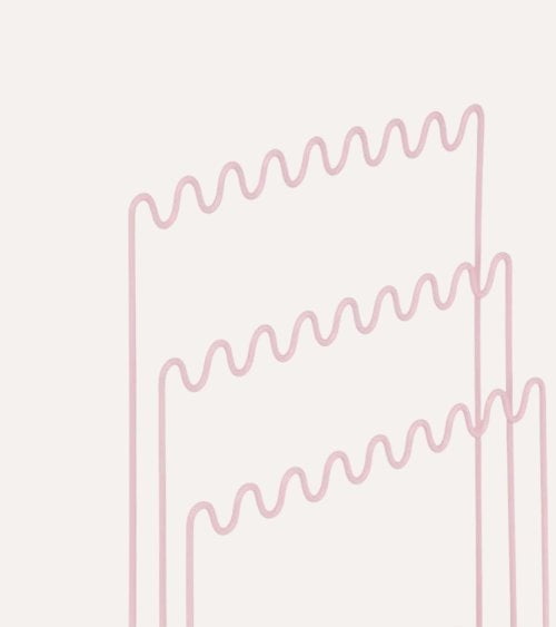 Joyero Chéri para Colgar Pendientes de Acero