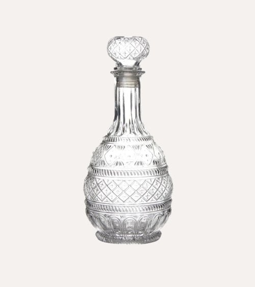 Botella Marie de Cristal Tallado