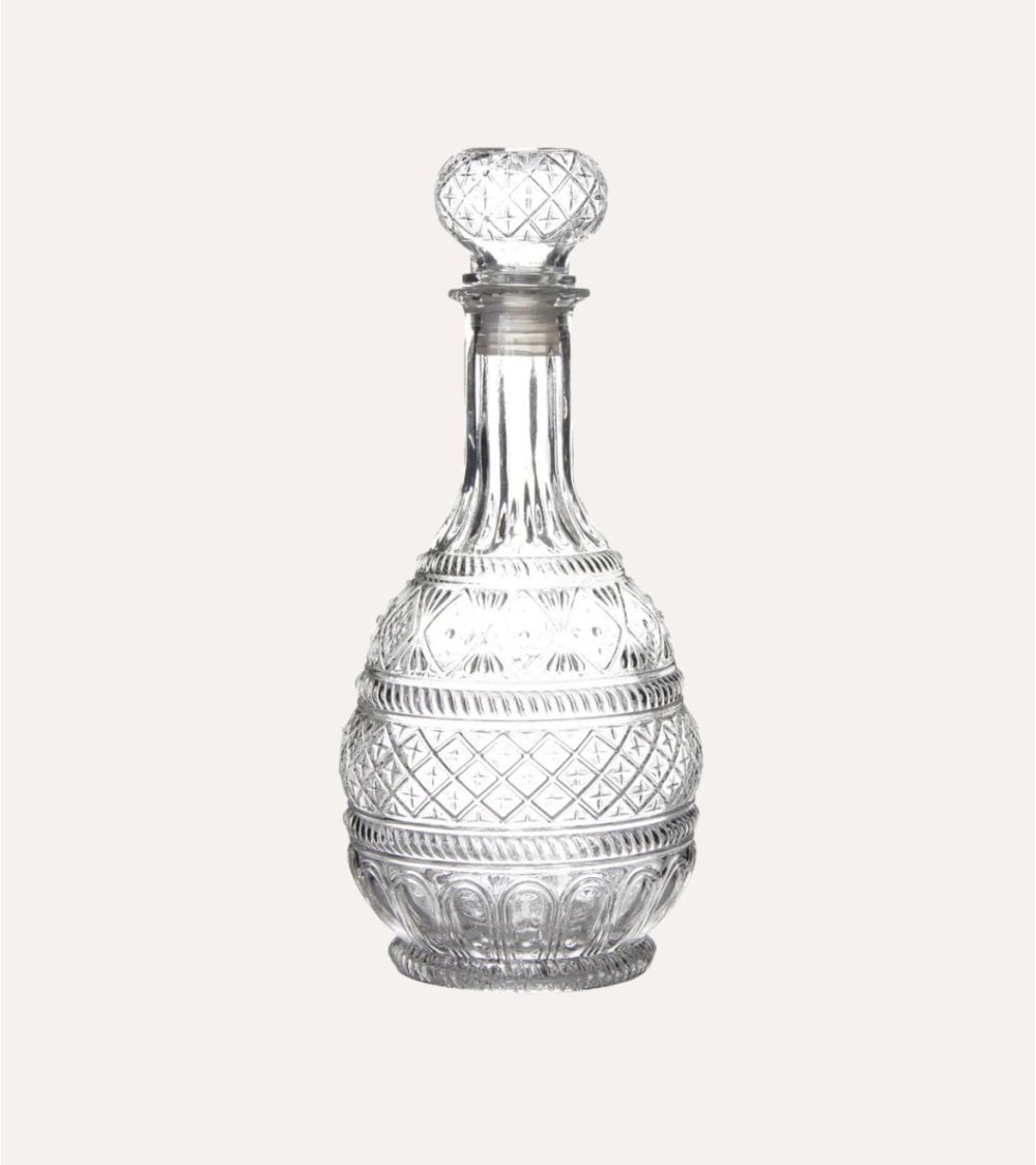 Botella Marie de Cristal Tallado