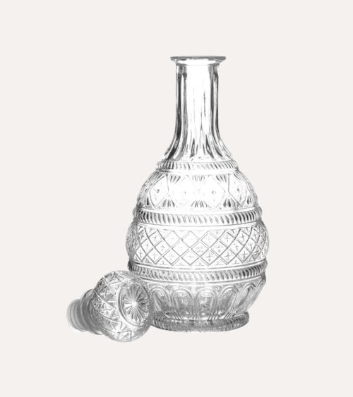 Botella Marie de Cristal Tallado