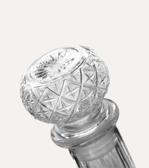 Botella Marie de Cristal Tallado