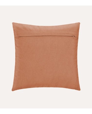 Cojín Inca Efecto Tufteado de Algodón y Poliéster