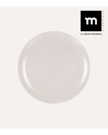 Plato Llano Ivory de Melamina