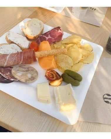 Bandeja Rectangular Ivory de Melamina