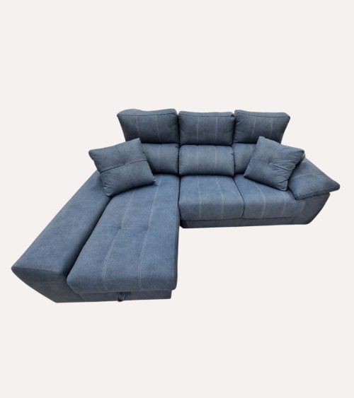 Sofá Chaise Longue Berlin con Arcon