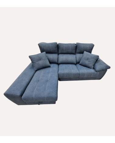 Sofá Chaise Longue Berlin con Arcon