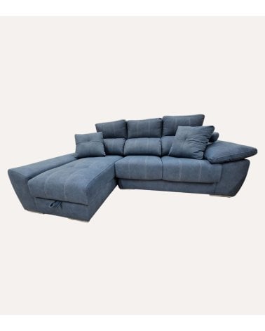 Sofá Chaise Longue Berlin con Arcon