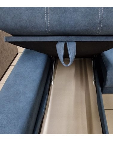 Sofá Chaise Longue Berlin con Arcon