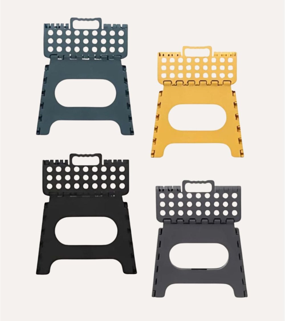 Taburete Plegable Pequeño de Plástico