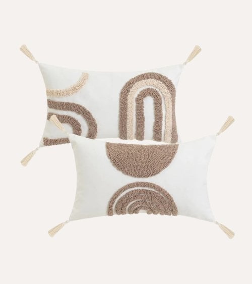 Cojín Terra Nova de Poliéster y Algodón