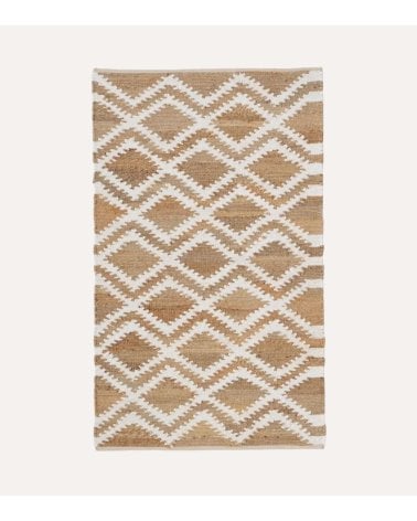 Alfombra Natur de Tejido de Yute y Algodón