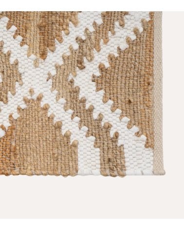 Alfombra Natur de Tejido de Yute y Algodón