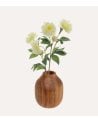 Peonias Decorativas de Poliéster y Plástico