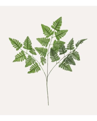 Hojas de Helecho Decorativa de Poliéster y Plástico