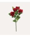 Rosas Clásicas Decorativas de Poliéster y Plástico