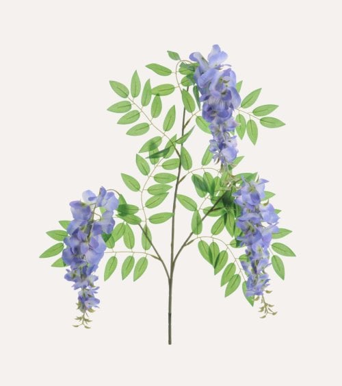 Tallo de Wisteria Decorativo de Poliéster y Plástico