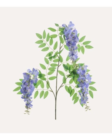 Tallo de Wisteria Decorativo de Poliéster y Plástico