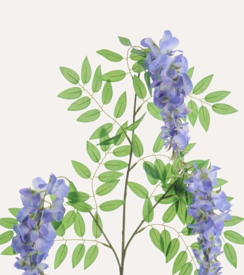 Tallo de Wisteria Decorativo de Poliéster y Plástico