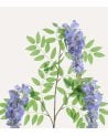 Tallo de Wisteria Decorativo de Poliéster y Plástico