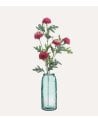 Tallo de Mini Dahlias Decorativas de Poliéster y Plástico