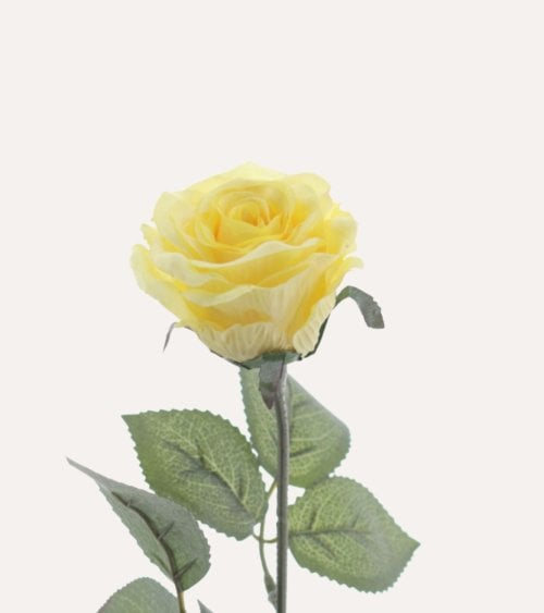 Rosa Decorativa Provenza de Poliéster y Plástico