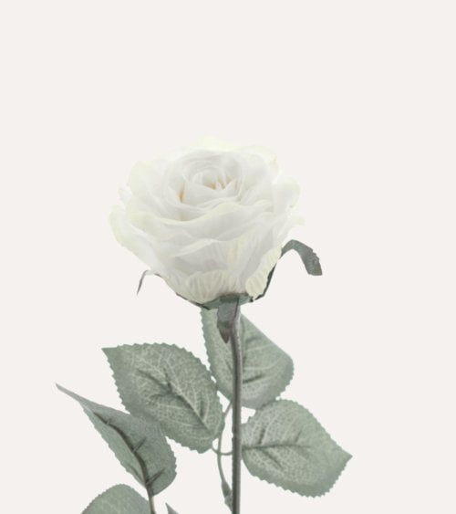 Rosa Decorativa Provenza de Poliéster y Plástico