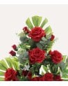 Ramo Decorativo Capullos de Rosas de Poliéster y Plástico