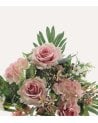 Ramo Decorativo Hortensias y Rosas de Poliéster y Plástico