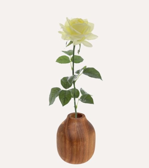 Rosa Diamante Decorativa de Poliéster y Plástico