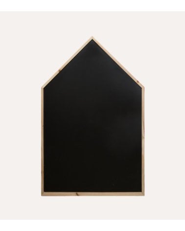 Pizarra Infantil con Forma de Casa de MDF
