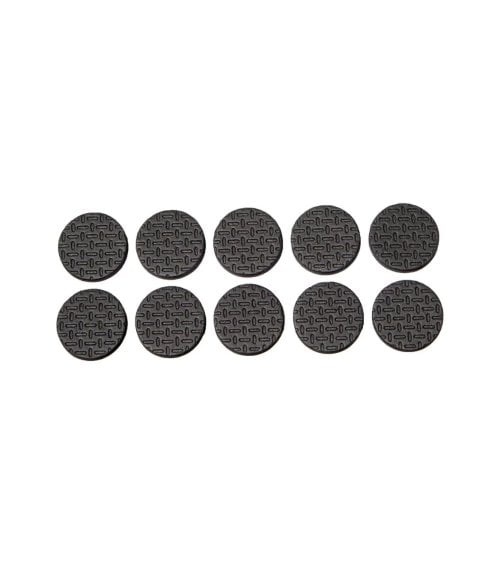 Pack de Protección con 50 Fieltros Adhesivos en Negro-4