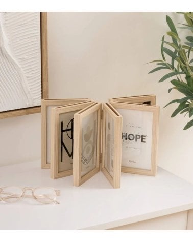 Marco de Fotos Múltiple Abanico para 12 Fotos