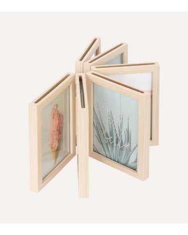 Marco de Fotos Múltiple Abanico para 12 Fotos