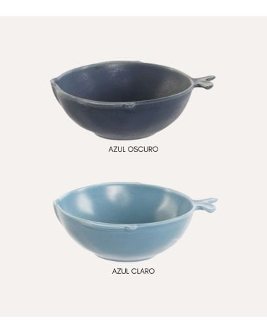 Bol en Forma de Pez de Porcelana