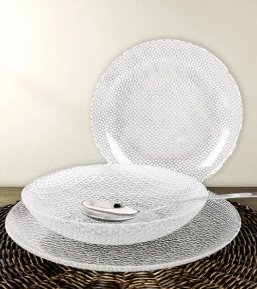 Vajilla de 18 Piezas New Tuana de Vidrio