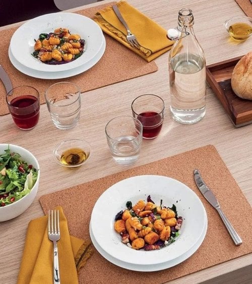 Plato de Postre Toledo de Vidrio Opal