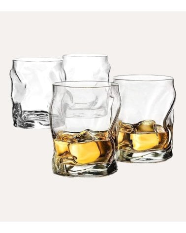 Set de 3 Vasos Sorgente de Vidrio