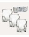 Set de 3 Vasos Sorgente de Vidrio