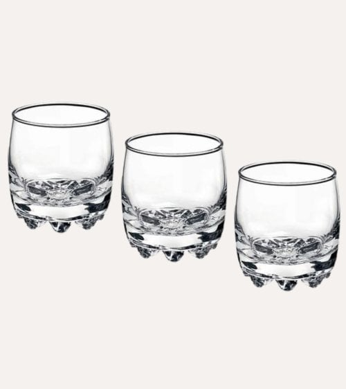 Set de 3 Vasos de Vino Galassia de Vidrio