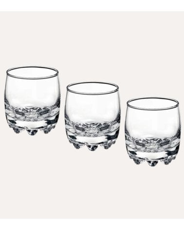 Set de 3 Vasos de Vino Galassia de Vidrio