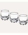Set de 3 Vasos de Vino Galassia de Vidrio