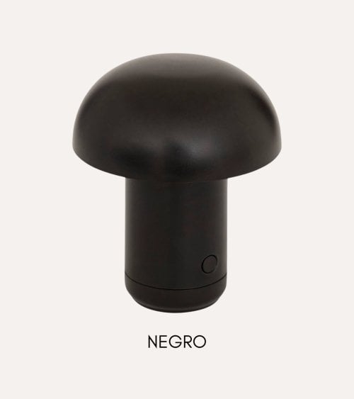 Lámpara de Mesa Lidi Estilo Seta de ABS