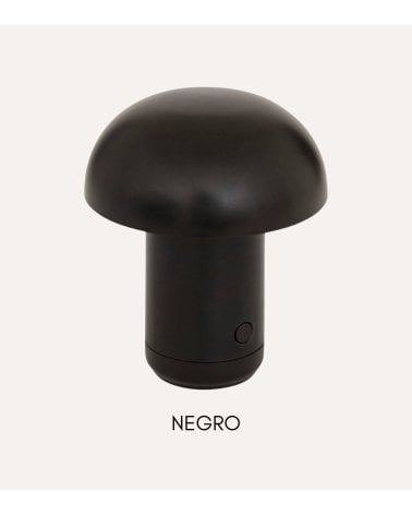 Lámpara de Mesa Lidi Estilo Seta de ABS