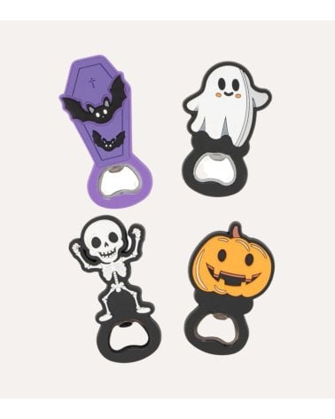 Abridor de Botellas Halloween de Goma y Metal