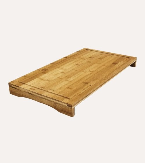 Tabla de Corte Cubre Vitrocerámica de Bambú