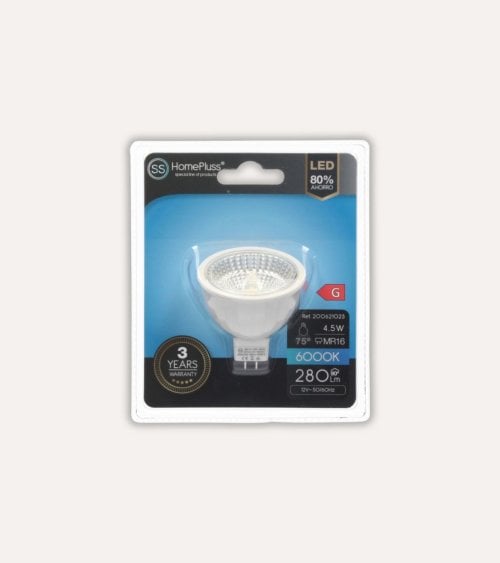 Bombilla LED Dicroica MR16 4,5W