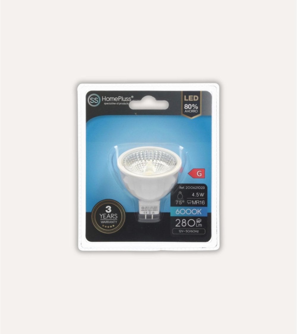 Bombilla LED Dicroica MR16 4,5W