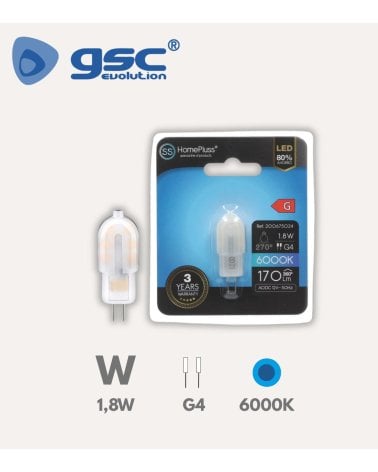 Bombilla LED Mini G4 1,8W