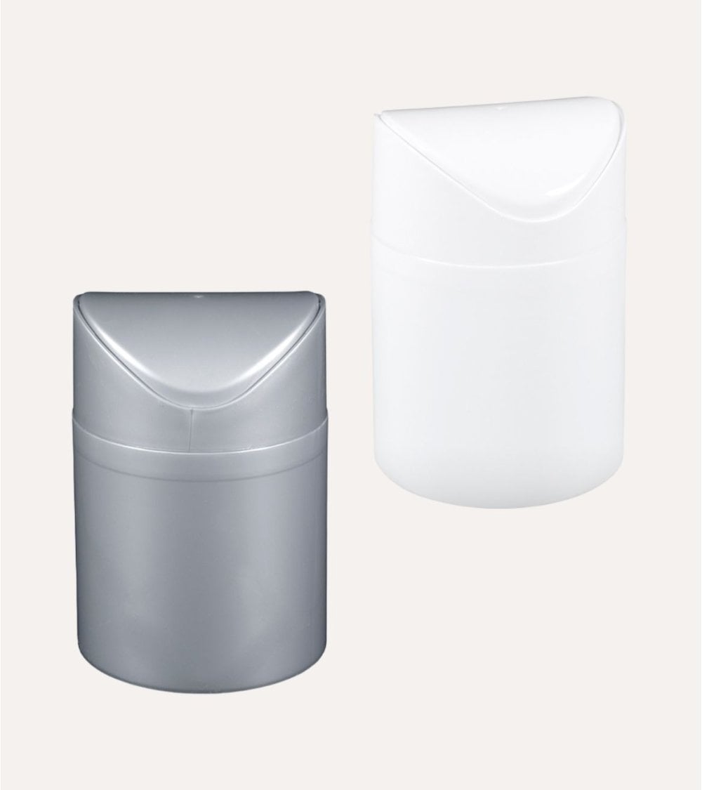 Papelera Elegance con Tapa Balancín de Plástico